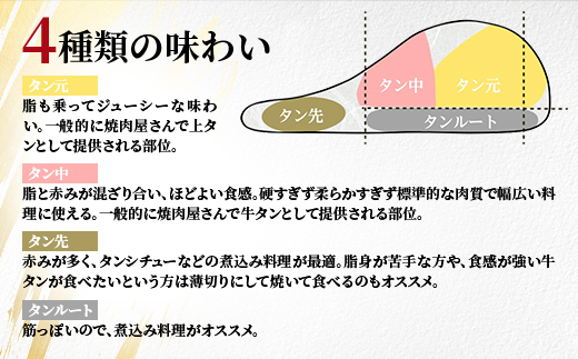 牛タン 1本【配送不可地域：離島】