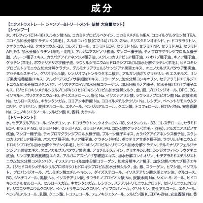 ふるさと納税 滑川町 ダイアン エクストラストレート シャンプー+トリートメント 詰替 大容量|19_ntl-080201 |  | 01