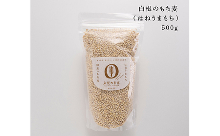 戸頭大麦屋　国産のもち麦（3袋） 雑穀 