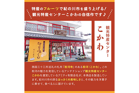 ほろにがスイーツ・はっさく焼き菓子 はっさくプーロ 1箱　【アミティ有限会社 観光特産センターこかわ】《90日以内に順次出荷(土日祝除く)》 和歌山県 紀の川市