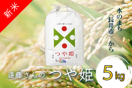 【令和8年産新米】【特別栽培米】遠藤さんの「つや姫」5kg(5kg×1袋)_A070(R8)