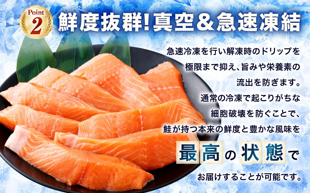 【6回定期便】 国産 トラウトサーモン 計約9.6kg （約200g×8パック）×6回