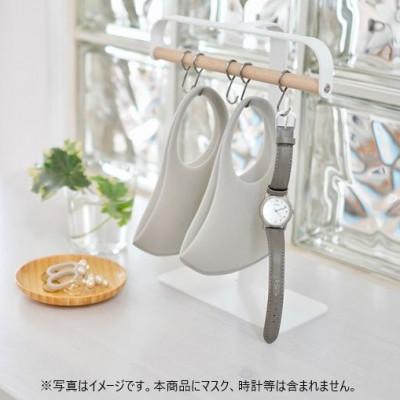 ふるさと納税 八潮市 マスクツリー白・革トレイセット　1個 |  | 02