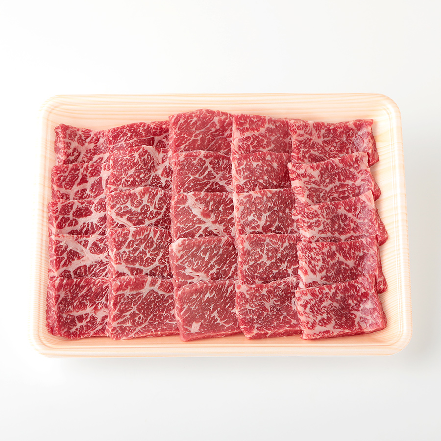 ＜小川ミート＞Ａ5等級「飛騨牛」【雌牛】赤身肉焼き肉用（モモ）500ｇ