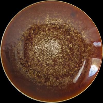 ふるさと納税 瑞浪市 テラグラーズ　ディナープレート　キャラメリゼ　1客