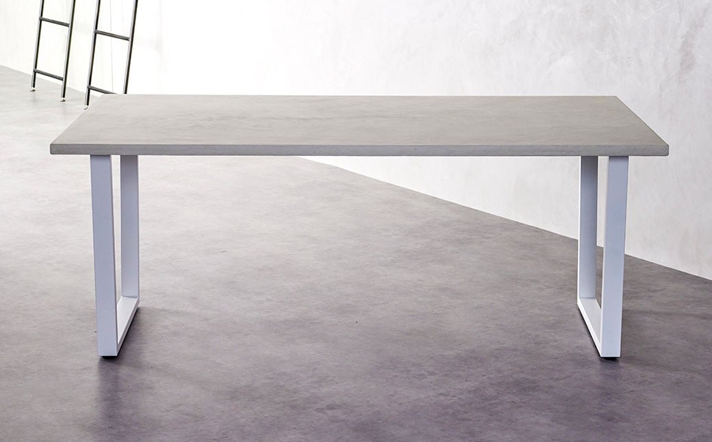 【選べるカラー】MORTEX ダイニングテーブル 幅180cm モールテックス ホワイト脚／ブラック脚