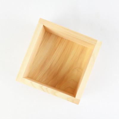 ふるさと納税 鹿沼市 国産ひのき 木製マス【5合】 |  | 02