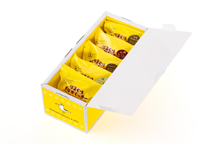 菓子 はまぐりもなかくっきー いろいろ味 5個入 [コヤマ菓子店 宮城県 気仙沼市 20565641] お菓子 おやつ クッキー モナカ 最中 メレンゲ メレンゲクッキー スイーツ サクサク 常温