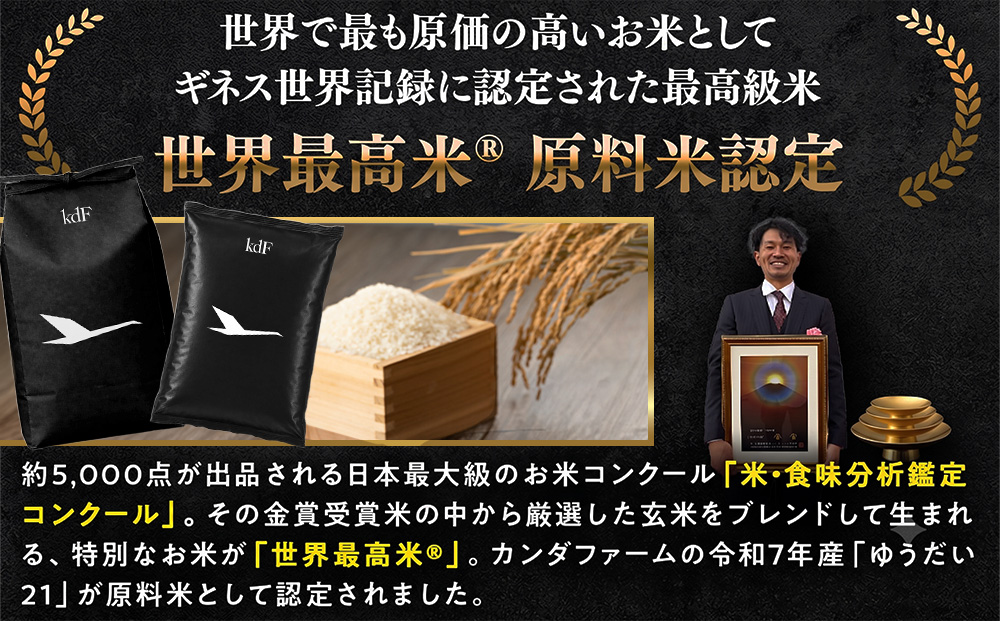 【6ヵ月定期便】ギネス認定「世界最高米®」ゆうだい21 白米 6回×2kg 計12kg | 米 こめ 白米 精米 ごはん 2キロ 国産米 ブランド米 金賞 日本一 猪苗代町産 福島県産 農家直送 産地