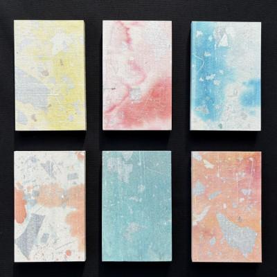 ふるさと納税 中野市 箔アートプレート 小サイズ 6枚選-4