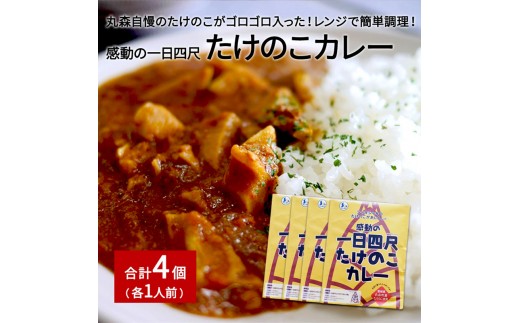 
                  たけのこカレー1人前×4個セット【66001AA0101】
                