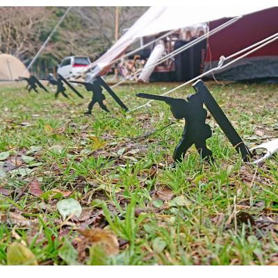ふるさと納税 尼崎市 【HIBANAS】端材を熟練の職人がよみがえらせたアウトドア用ペグ・アサルトマン |  | 02