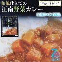 【ふるさと納税】No.044 江南特産品　和風仕立ての「江南野菜カレー」 ／ カレー レトルトカレー 和風ベース 大根 人参 送料無料 愛知県