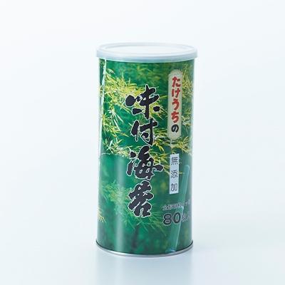 ふるさと納税 松原市 【高級海苔専門たけうちのり】無添加味付け海苔4本・焼海苔2本　大缶6本セット |  | 01