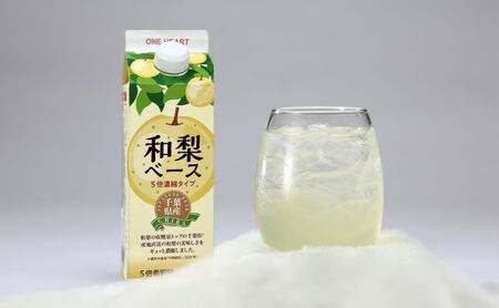 梨 千葉県産 和梨ベース 500ml 千のめぐみ 梨ゼリー セット 和梨 希釈 希釈用ドリンク 希釈ドリンク 果実飲料 ジュース ドリンク 飲み物 かき氷 シロップ おやつ ゼリー フルーツ 果物 千