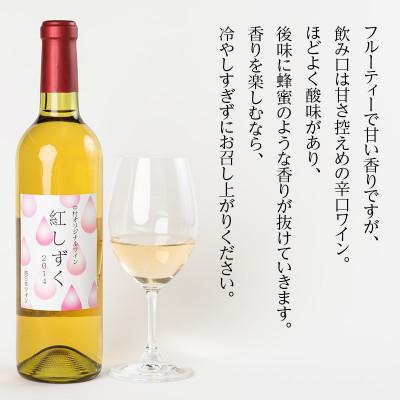 ふるさと納税 河内長野市 紅しずくワイン 720ml 中村オリジナルぶどう園のオリジナル品種使用 |  | 01