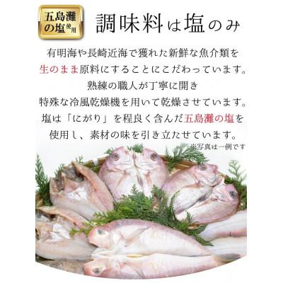ふるさと納税 島原市 生原料にこだわった干物セット「極」BE120 |  | 01