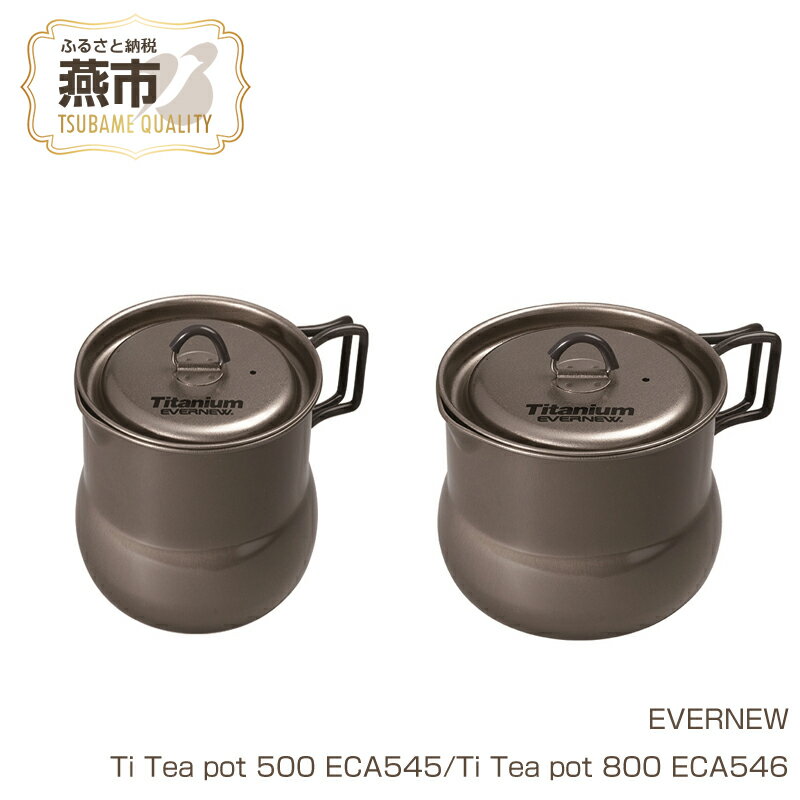 【ふるさと納税】【EVERNEW】Ti Tea pot【 エバニュー キャンプ BBQ マグカップ カップ 耐熱 耐久 チタン 日本製 新潟県 燕市 燕三条 】