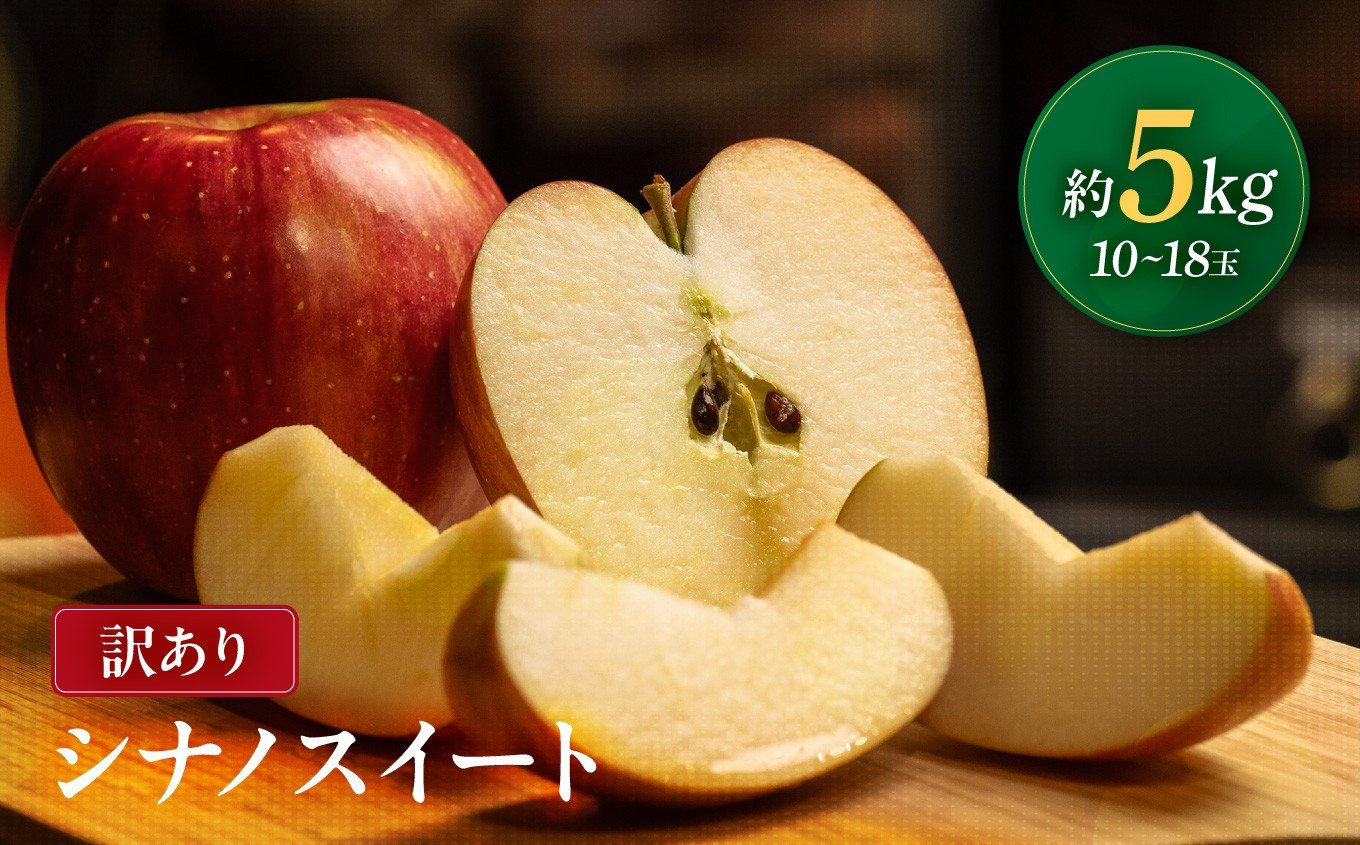 
            【2026年先行予約】 南信州産 シナノスイート 訳あり 約5kg 10～18玉 ＪＡみなみ信州ＤＭセンター飯田市 | シナノスイート 林檎 りんご アップル 果物 フルーツ 南信州 送料無料 ふるさと納税 長野県 飯田市
          