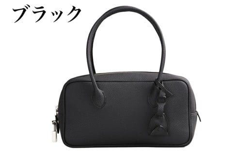 ハンドバッグ『キリーハート』ブラック【1289-GMS】｜革製品 本革 レザー レディース カバン 鞄 バッグ 国産 [1045]