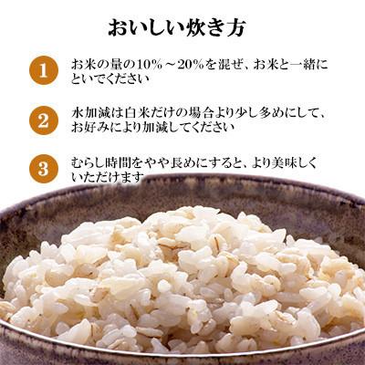 ふるさと納税 諫早市 【3ヵ月毎定期便】丸麦(長崎県産)20kg×1袋全3回 |  | 02