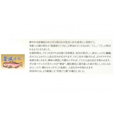 ふるさと納税 小浜市 熟成しておいしく熟成したときに瞬間凍結。天下に轟く若狭ぐじの甘さを抑えた味噌漬(西京漬) |  | 03