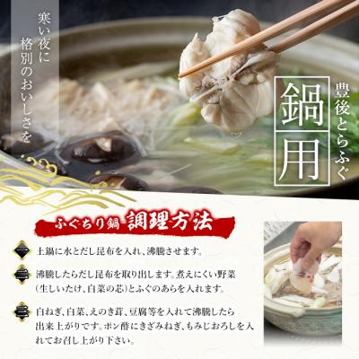 ふるさと納税 佐伯市 豊後とらふぐ ふぐちり鍋用 (約370g・3-4人前) |  | 03