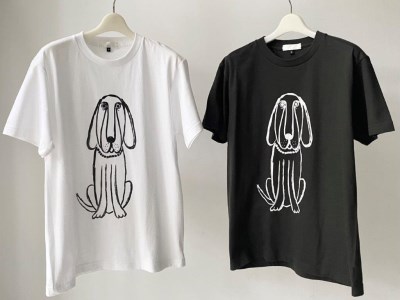 DOG T-SHIRT【Mサイズ/WHITE】