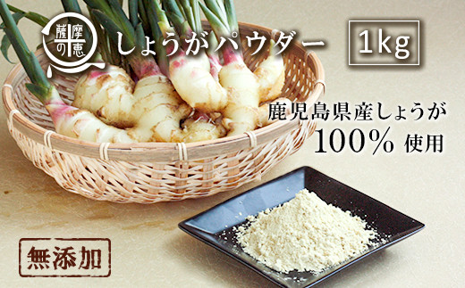 
1264 野菜100%パウダー　しょうが（鹿児島産）　1kg
