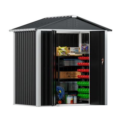 ふるさと納税 東金市 物置・収納庫　グレス メタルシェッド　6×4フィート(ダブルドア)　西濃運輸引取のみ |  | 02