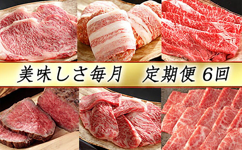 【 ふるさと納税 】【 定期便 6回 】 近江牛 ハンバーグ ローストビーフ 焼肉 すき焼き ステーキ セット すき焼き用牛肉 すき焼き肉 焼肉用牛肉 焼肉用 サーロイン サーロインステーキ バラ肉 牛バラ もも肉 牛もも肉 冷凍 カネ吉山本
