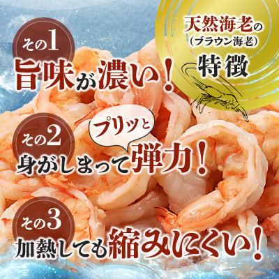 ふるさと納税 舞鶴市 天然無添加大粒むきえび 1kg　下処理不要、背ワタ処理済、国内工場で加工したエビ |  | 01