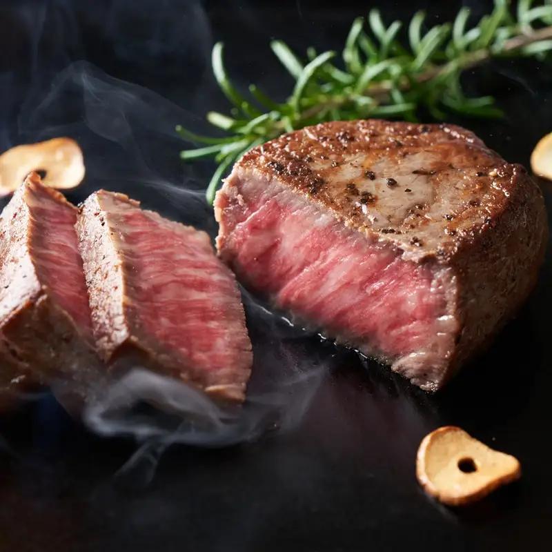 【A4～A5】博多和牛モモステーキ 約500g（100g×5p）【株式会社木村食品】_HA2034　牛肉 国産 ステーキ 福岡県宗像市 宗像市 福岡 宗像