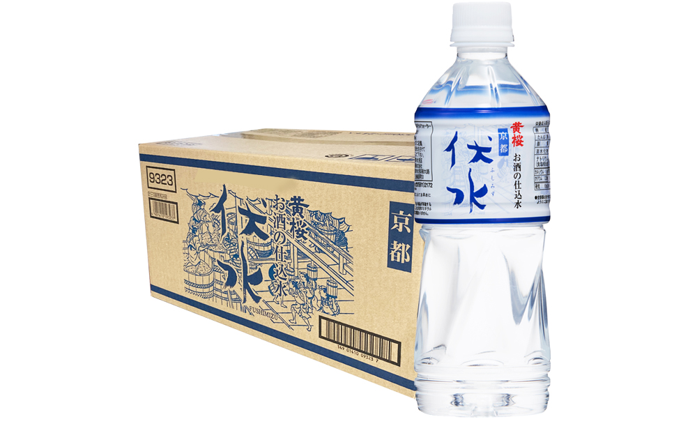 【黄桜】お酒の仕込水 伏水 （530ml×24本入）