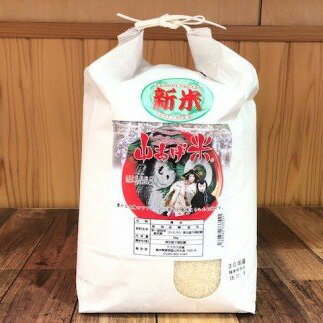 【ふるさと納税】20-10　山あげ米5kg（精米）