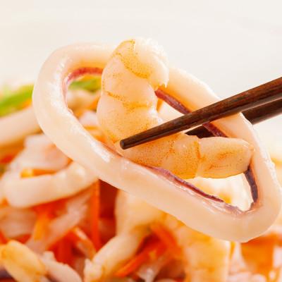 ふるさと納税 北斗市 いかとえびのマリネと貝づくしサラダ(各4袋　計8袋) |  | 02