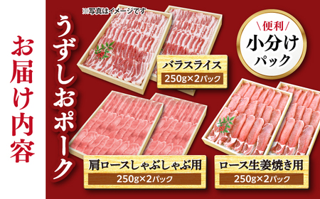 豚肉 3種 計1.5kg しょうが焼き CAG218 しょうが焼き