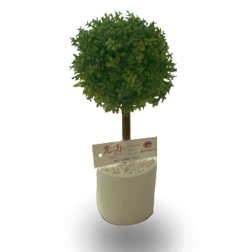光触媒・造花 グリーンボール 約25cm 観葉植物 植物 北海道 芦別市 日本インソール工業_イメージ2