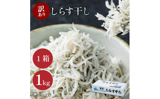 しらす 訳あり 1kg 1箱 しらす干し シラス ごはん おかず チャーハン パスタ 料理 大きめ 産地直送 ランキング こだわり 鮮度 天塩 マル伊商店 愛知県 南知多町