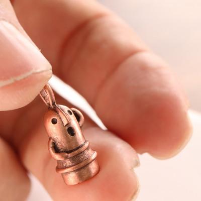 ふるさと納税 山梨県 【縄文アクセサリーDo_goods】純銅製踊る埴輪ネックレス　659-850 |  | 01