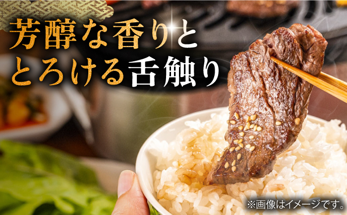 【全2回定期便】壱岐牛 赤身 焼肉用 400g《壱岐市》【中津留】 赤身 焼肉 BBQ 牛肉 [JFS078]