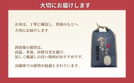 令和7年産 昔ながらの魚沼産コシヒカリ 従来品種 定期便 60kg（5kg×毎月全12回）農園ビギン/定期便 定期便 定期便 定期便