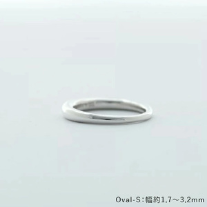 甲丸リング Laugh＆Yoke Oval-S｜3.2mm｜シルバー925｜LY-001