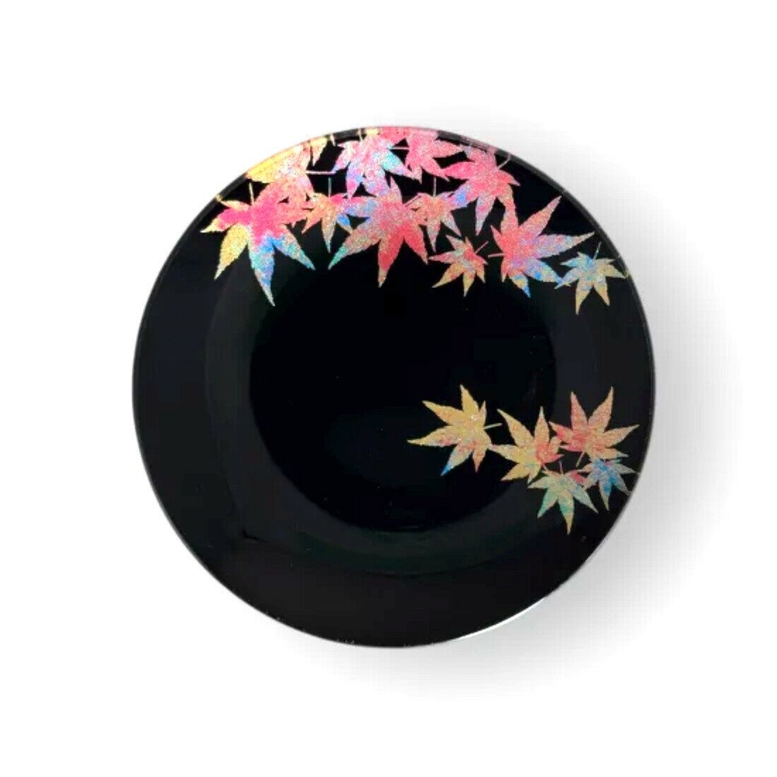 【ふるさと納税】【選べるカラー】丸小皿 紅葉 | 食器 パーティ 漆器 工芸品 クラフト 民芸 人気 おすすめ 送料無料 ギフト プレゼント 贈り物