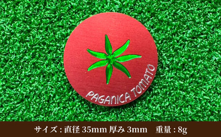 ボールマーカー PAGANICA TOMATO【PAGANICA TOOLS】 瑞浪市 / ジオニック ゴルフ ギフト 高級[AZBQ148]