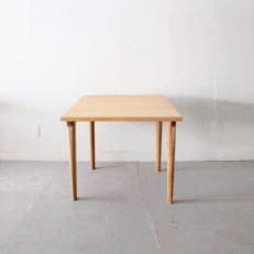 ダイニングテーブル 道産ナラ W900北海道 MOOTH インテリア 手作り 家具職人