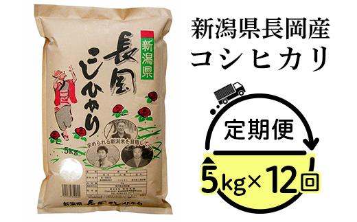 
73-4N05Z【12ヶ月連続お届け】新潟県長岡産コシヒカリ5kg
