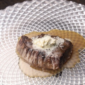 A級食材セット 千屋牛ステーキとキャビアバター(プレーン)