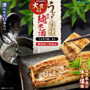 【ふるさと納税】うなぎ白焼き1尾、特別純米酒「磨き60」300ml / うなぎ ウナギ 鰻 unagi 白焼き 白焼 日本酒 さけ / 諫早市 / 鰻と肴菜と日本酒の店　まんまる通販ショップ [AHCB003]