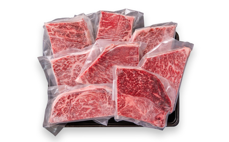 【宮崎牛】モモステーキ8枚　合計800g　4等級以上　国産牛肉＜1.9-7＞Y
